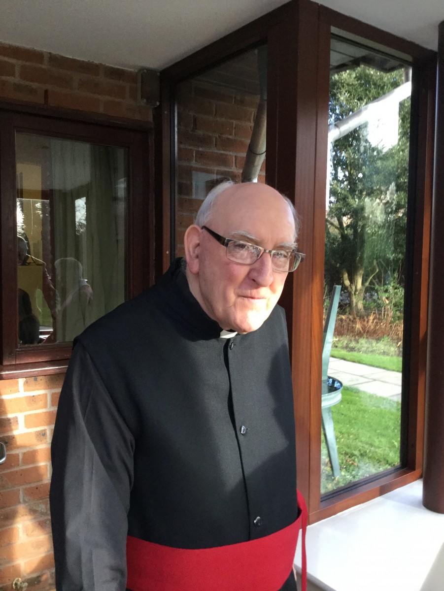 Fr Jim, Mill Hill Missionary, Africa, retired, priest