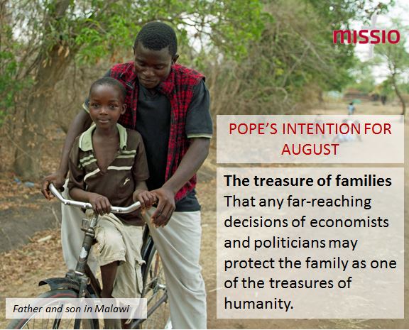 Pope Francis – August Prayer Intention