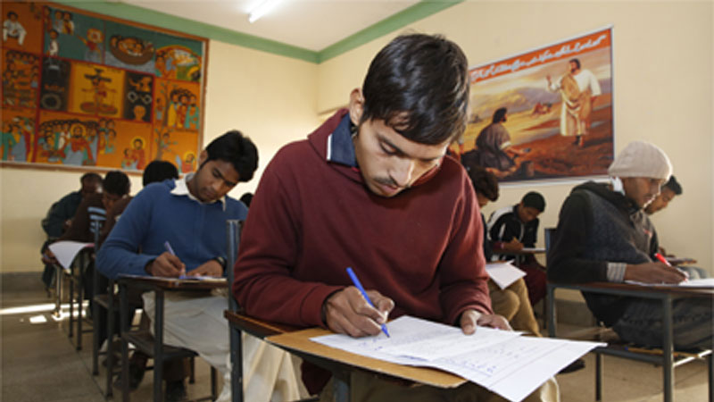 Seminarians studying in Pakistan