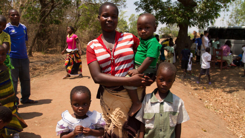 Family in Kenya