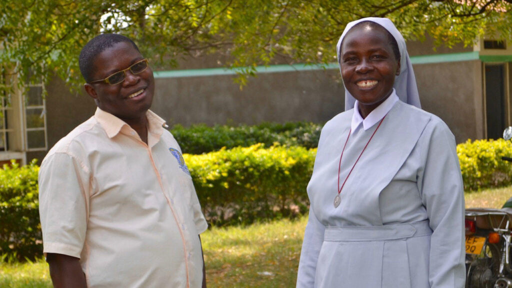 Sr Stella and Fr Richard, Uganda
