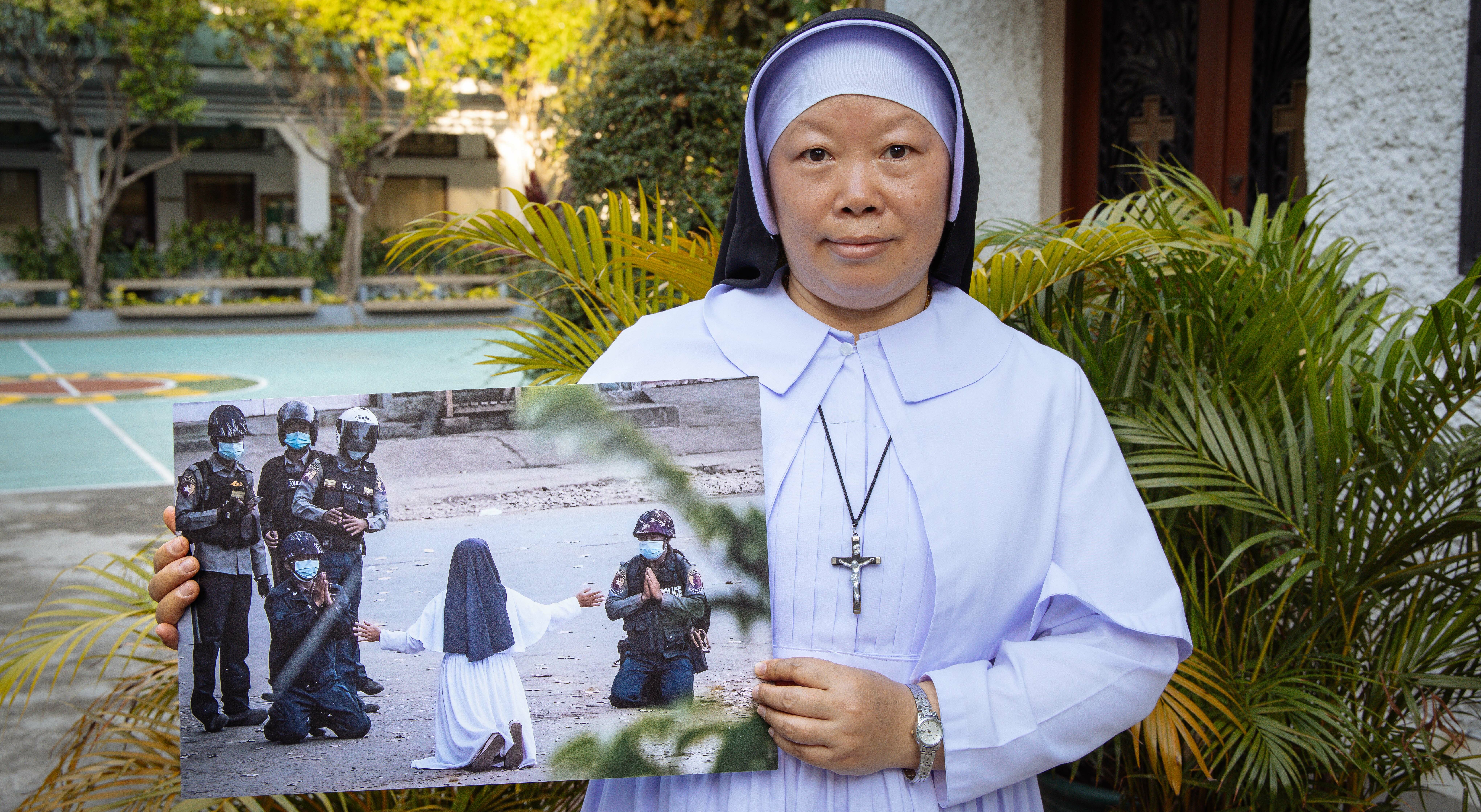 Myanmar: ‘If you have to kill, shoot me’