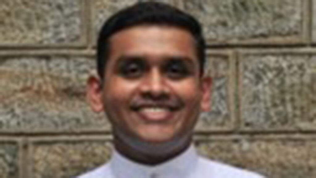 Brother Mishal in Sri Lanka