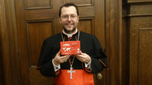 Cardinal Marengo with the Red Box