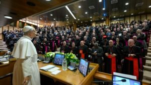 Pope Leo XIV promulgates his Encyclical Magnifica Humanitas (image Vatican Media)