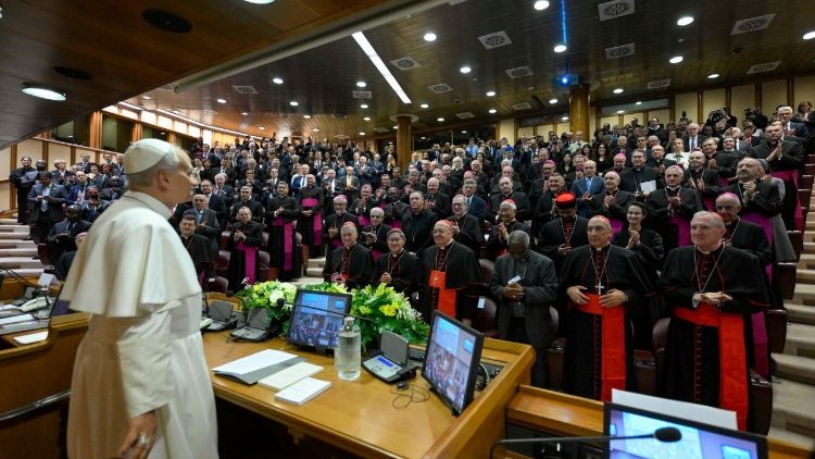 Pope Leo XIV promulgates his Encyclical Magnifica Humanitas (image Vatican Media)